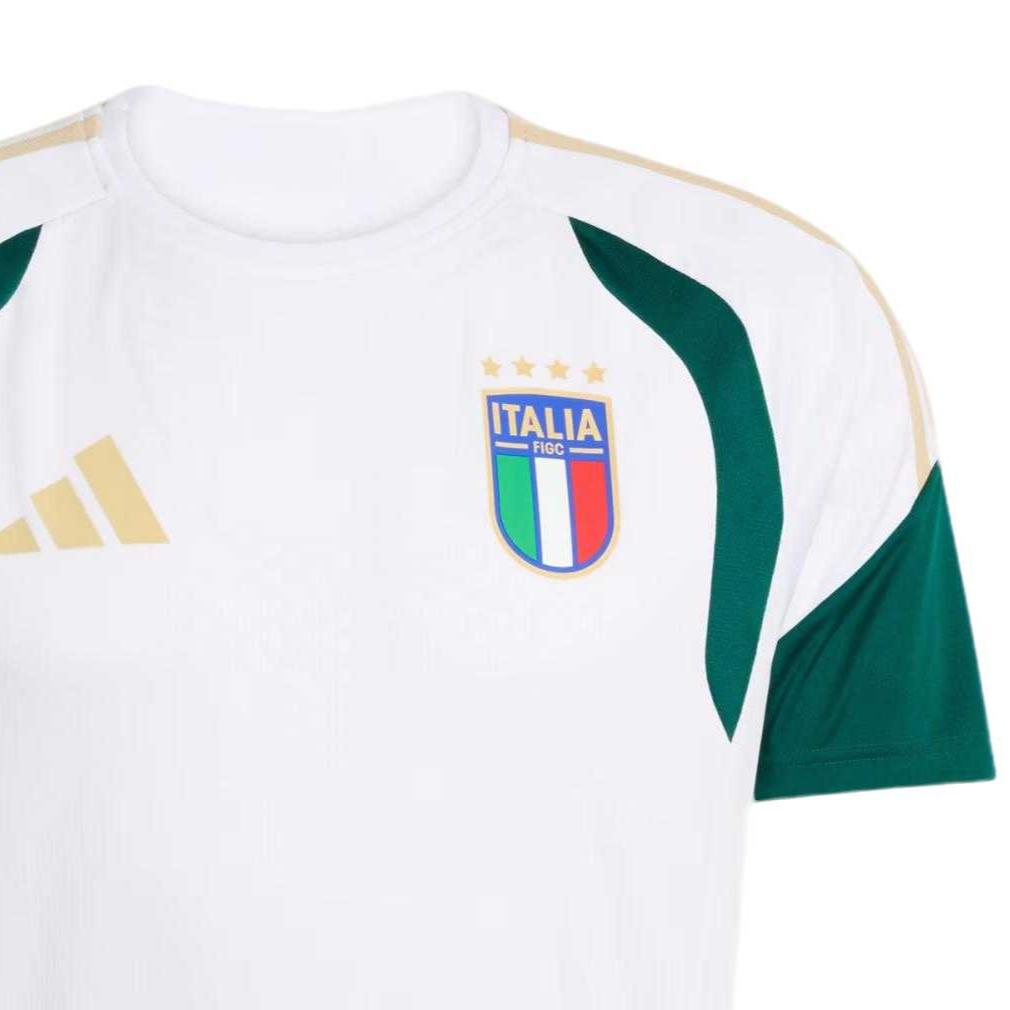 Adidas Climacool Italy Short Sleeve Color Block Quick Dry Sweat Wicking Soccer Jersey Men tops JZ9375