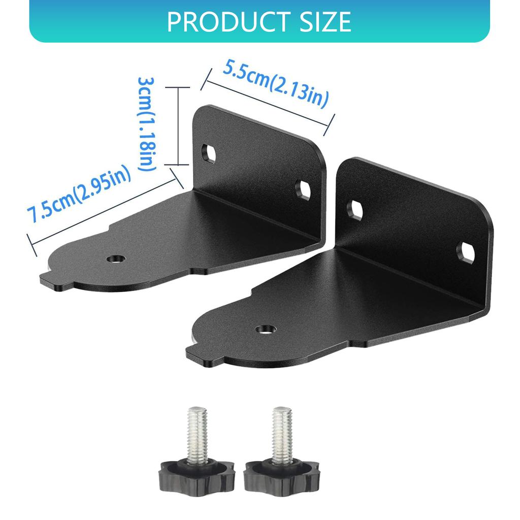 Aluminium-Soundbar-Wandhalterung, Lautsprecher-Wandhalterung Einfache Montage Platzsparend für AH61~03943A Lautsprecher