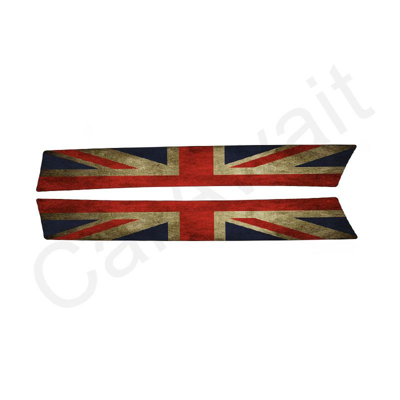 For MINI Cooper F55 F56 F57 F65 F66 F67 J01 J05 Car Hood Bonnet Sticker Cover Grille Trim Vinyl Overlay Decals Car Decoration
