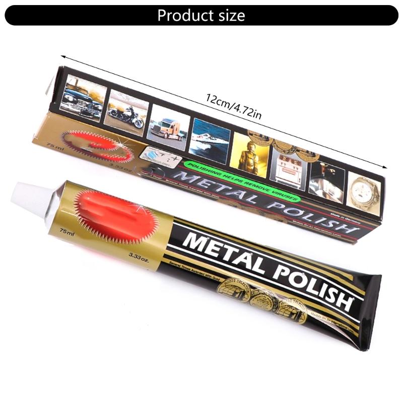 Safe Metal Cleaning Paste Cream Suitable for Deep Cleaning Polishing Without Harmful Chemicals Jewelry & Watch Band Care