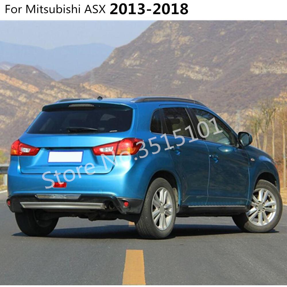 Car Head Front Fog Light Lamp Frame Stick Eyebrow ABS Chrome Cover Trim Sticker For Mitsubishi ASX 2013 2014 2015 2016 2017