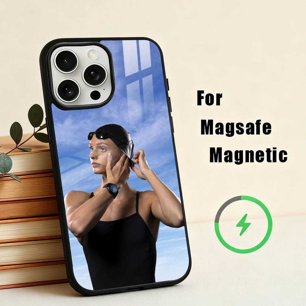 Swimmer S-Summer M-McIntosh Phone Case For iPhone17,16,15,14,13,12,11 Plus,Pro Max Magnetic For Magsafe Wireless Charging