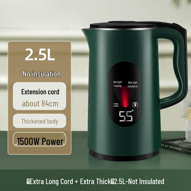 

German Electric Kettle: Large Capacity, Durable Thermos, Automatic Power-Off, Constant Temperature Function