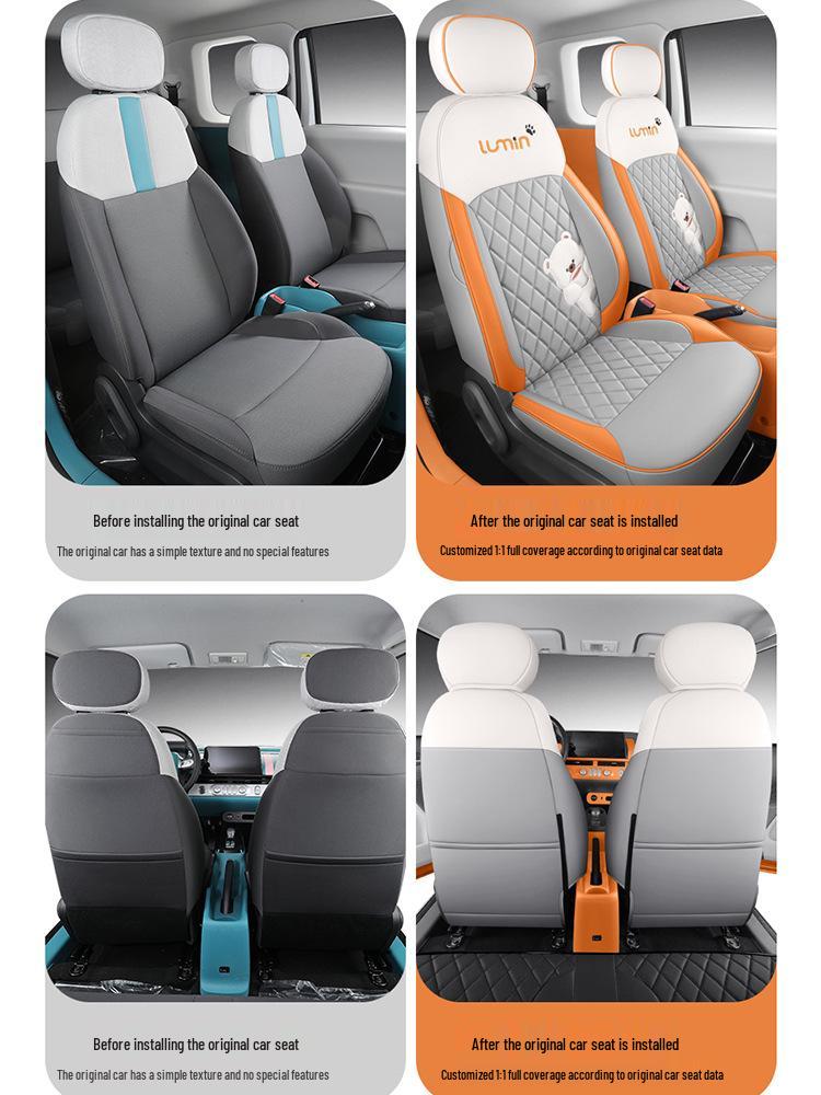 Universal All-Season Seat Covers for Changan Nuo Yumi - Breathable, Full Coverage Cushions.