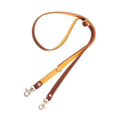 Bandoulière Cogure Veau Véritable Retréci Longueur Largeur Réglables Caramel [COGURE] Sangle, Cuir, Cuir, 2 voies (Bandoulière/Lanière pour le cou), (100cm-125cm),