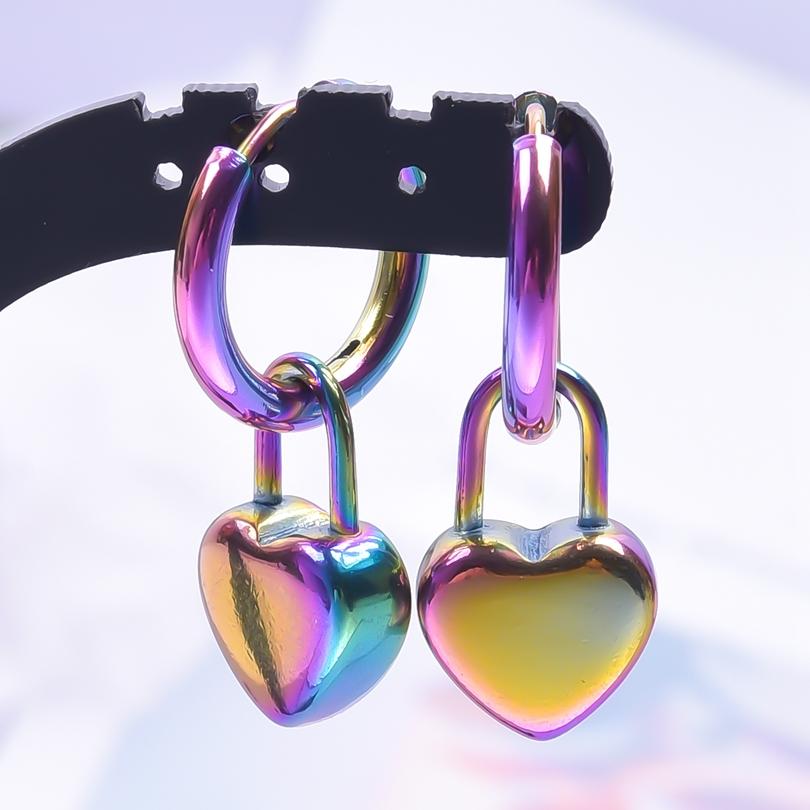 High Quality Aretes Stainless Steel Earrings For Women Men Punk Accessories Ear Piercing Fashion Kpop Jewelry Pendientes Mujer