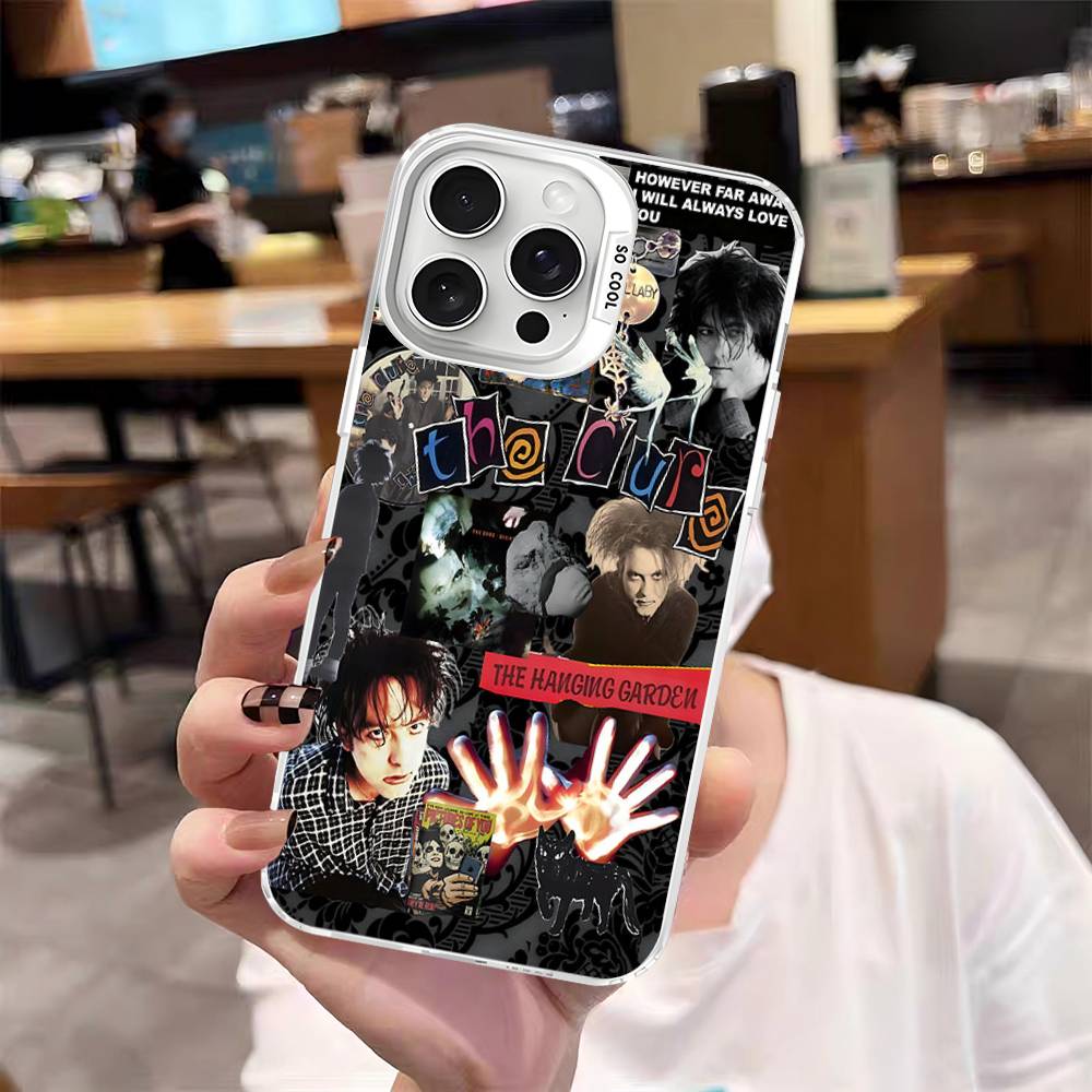 Rock Band THE C-CURE Music Phone Case For IPhone 17 16 Plus Pro Max 15 14 13 12 11 Matte Colorful Covers