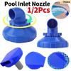 1/2pcs Pool Inlet Nozzles Plastic Swimming Pool Nozzles Replacement Pool Nozzles Pool Return Nozzle for Intex Swimming Pool