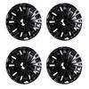 4 STÜCK Radkappe 14 Zoll Stilvolles Clip-On-Design R14 Radnabenabdeckung Ersatz für AX