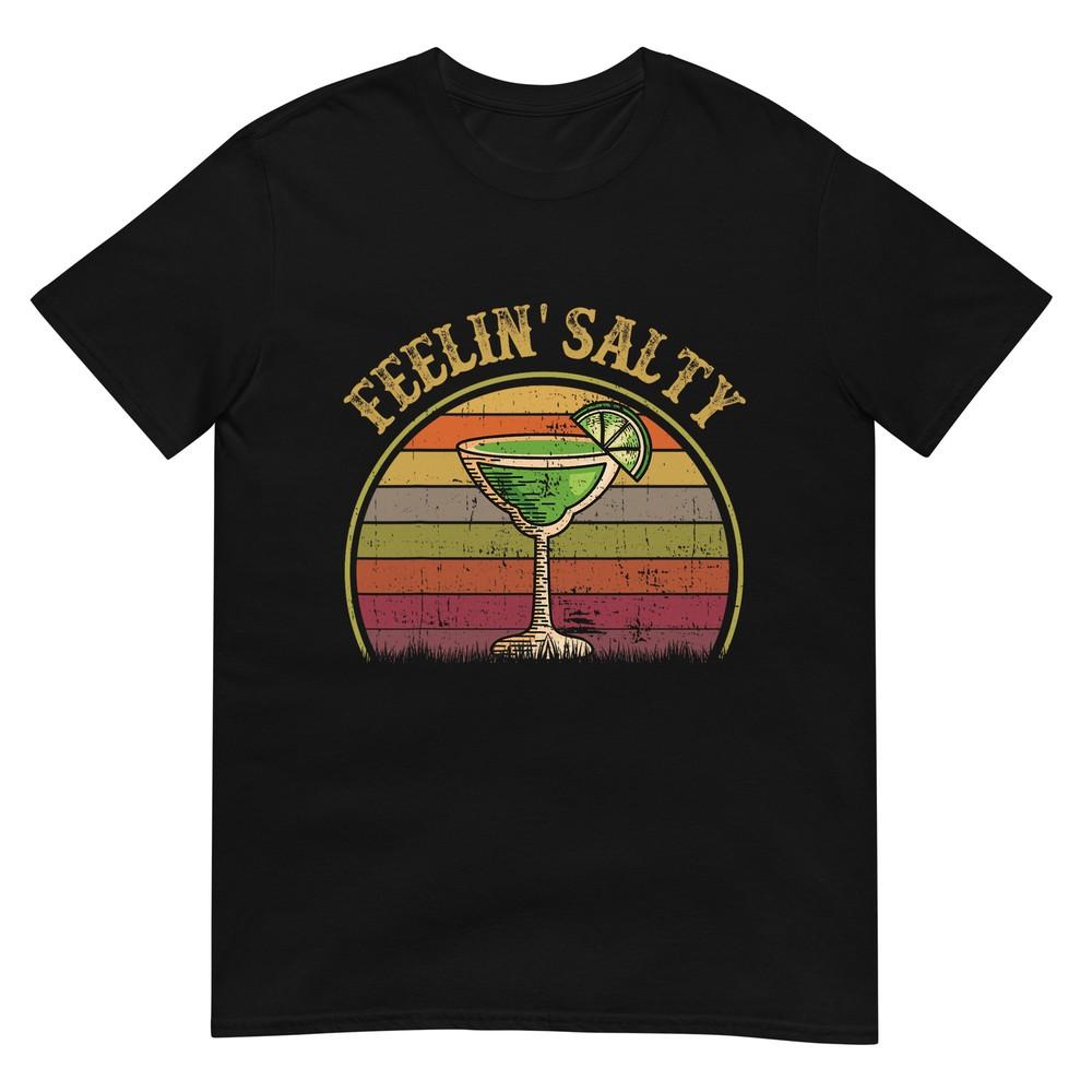 Feeling Salty Margarita Shirt Cinco Mayo Funny Mexican Women T-Shirt M