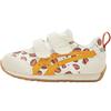 Cotla Rugby Pattern Comfortable Breathable Toddler Stability Wrap Soft Sole Lightweight Fit Cute Kids Casual Shoes Beige Orange 1144A436-200