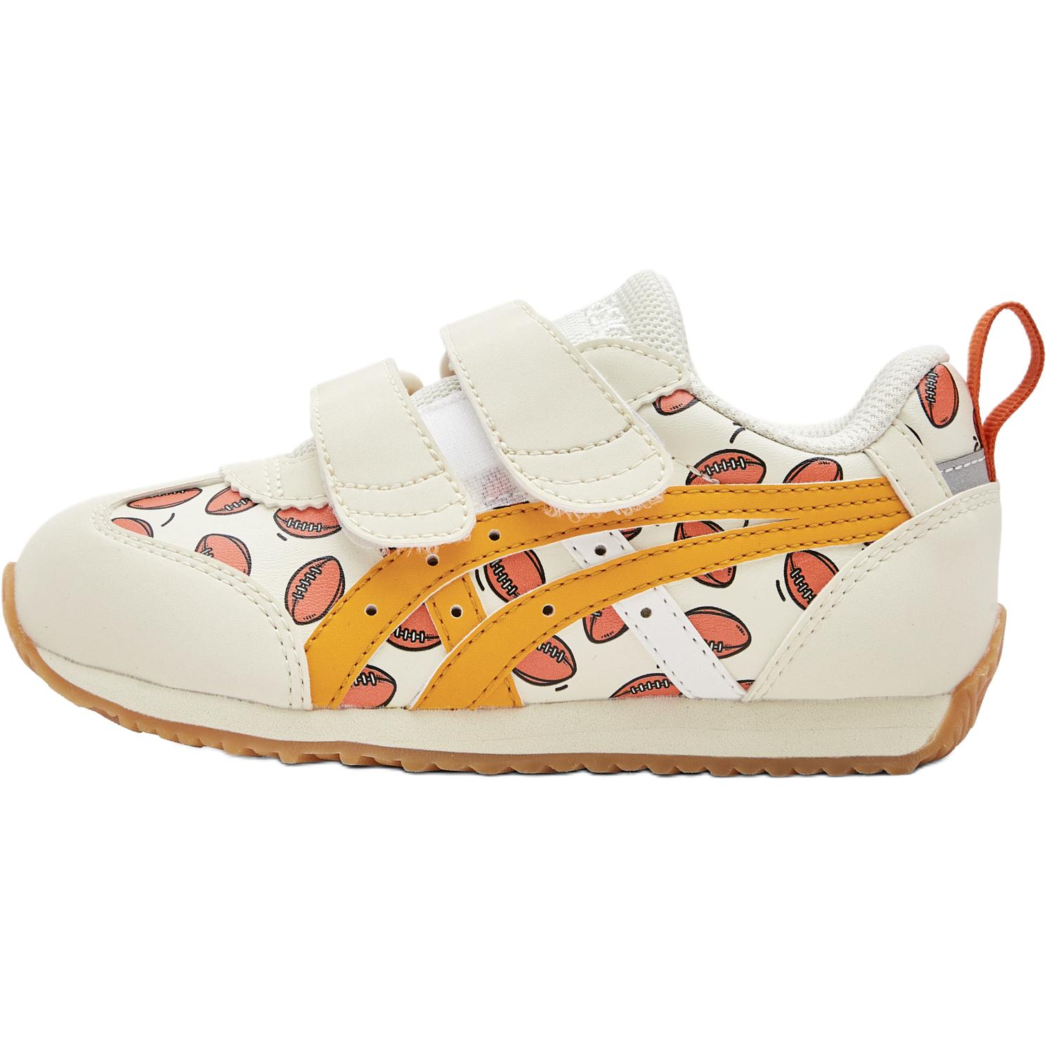 

Asics Cotla Узор Регби Удобные Дышащие Детские Стабилизирующие Обертывания Мягкая Подошва Легкие Посадка Милые Детские Повседневные Туфли Бежевый Оранжевый 1144A436-200 28.5