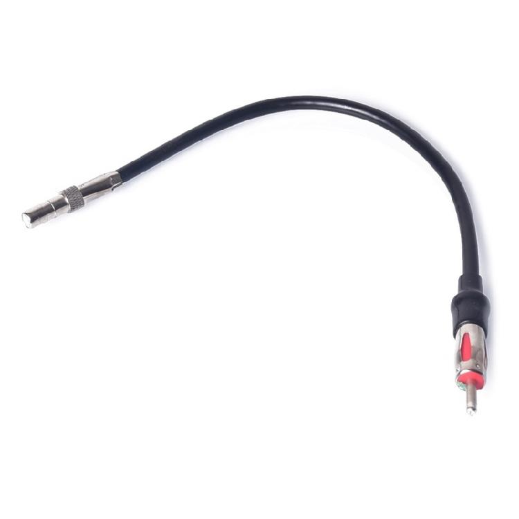 To DIN Connector Wire Car Radio Exterior Part Car Radio Antenna Adapter Car Stereo FM AM Antenna Adapter Cable