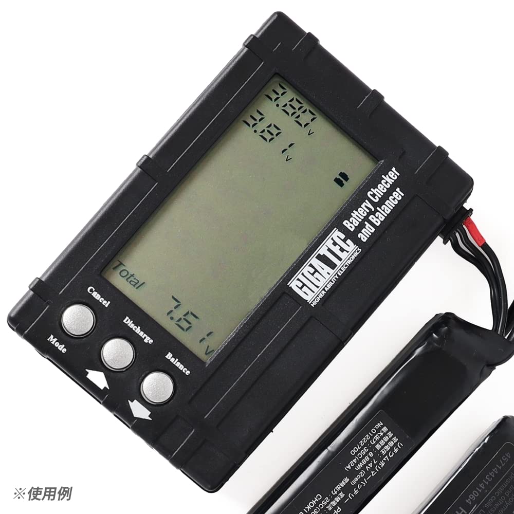 LayLax GIGA TEC PSE LiPo Checker Airsoft 4571443133076 & Balancer, Supplies,