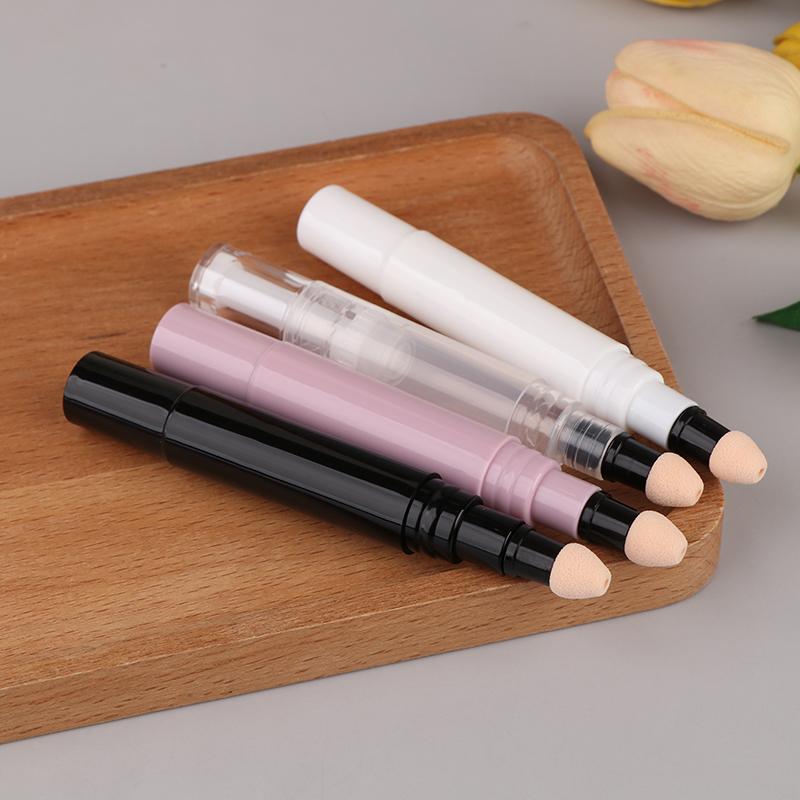 1 Pcs 5Ml Foundation Blush Dispensing Refill Pen Rotating Vacuum Nail Up Bottle Pen Cosmetic Gloss Lip Polish Pen Empty Tool