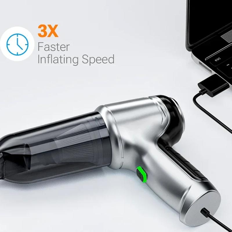 Car Vacuum CIeaner 638000Pa Wireless Brushless Mini Handheld Cleaning Machine Powerful Portable Blower Vacuum Cleaner for Car Home