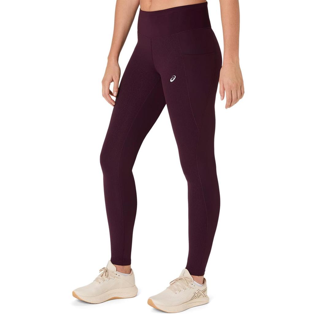 Running Wear NAGINO RUN TIGHT 2012D494 500 XS [ASICS] Women's (DARK AUBERGINE)
