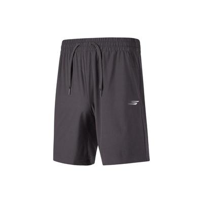 Solid Color Loose Fit Mid Rise Casual Shorts Men Shorts Iron-Gray P223M128-002D