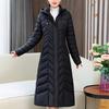 Elegant Woman Winter Long Coats Hooded Casual Thick Warm Parkas Women's Jackets