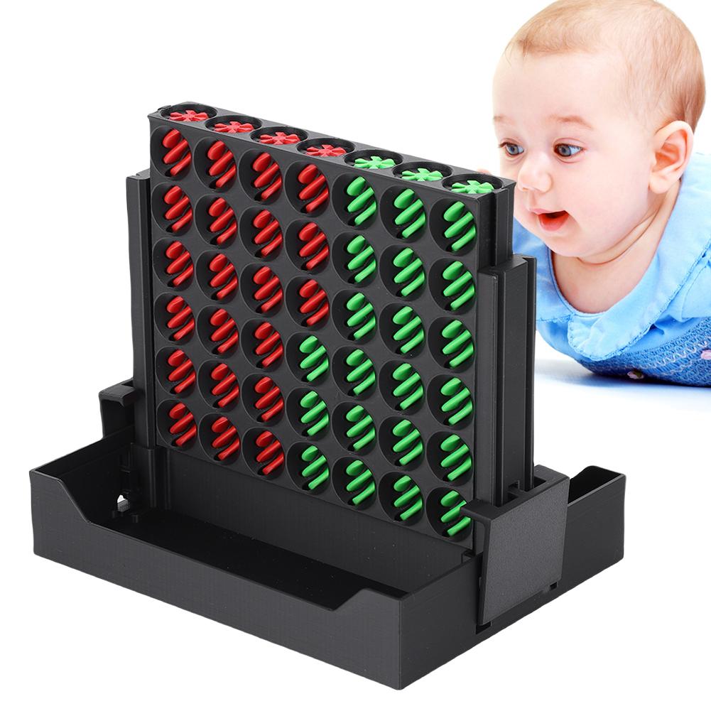 3D Printed Four in A Row Game Kids Educational Toy Connect 4 In A Line Board Game Children Thinking Training Puzzle Classic Toys China Mainland