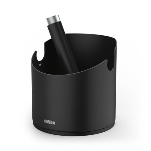 

Hama Germany | Knock Box Coffee Grounds Dispenser, Non-Slip, Black, Officially Imported