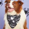 Halloween Pet Dress Up Saliva Towel Printed Dog Triangle Towel Dog Bib Pet Decorative Scarf