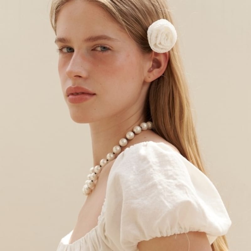 

LOVE ME MONSTER Mini Rose brooch & Hair Pin_3Color RED