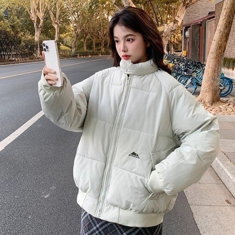 Cotton clothes women's winter stand-up collar thickened loose small bread clothes jacket cotton-padded clothes student couple