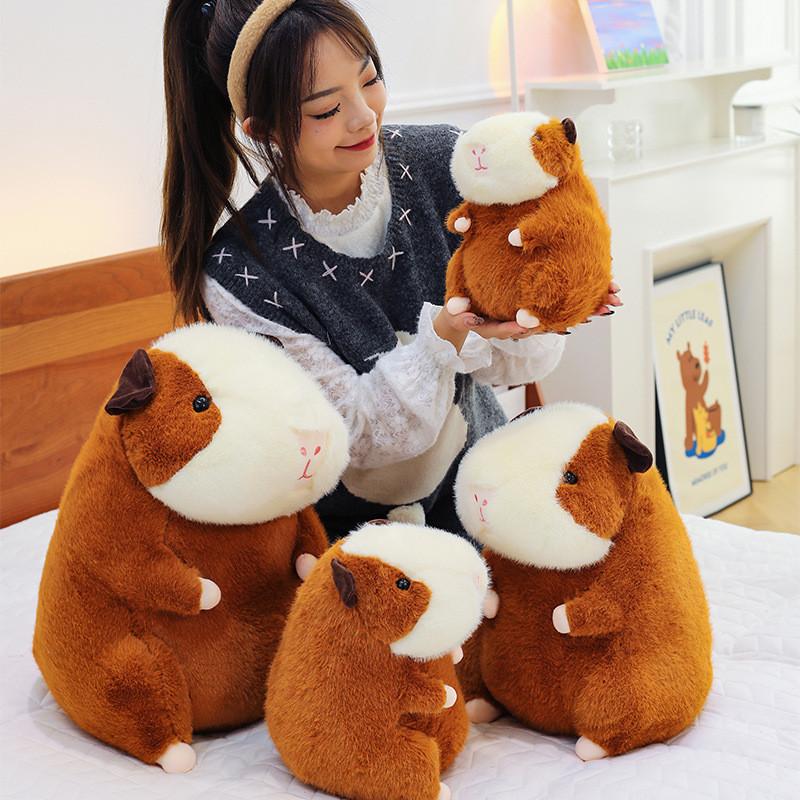 Adorable Capybara Plush Toy Soft Cuddly Water Pig Pillow For Kids Birthday Gift