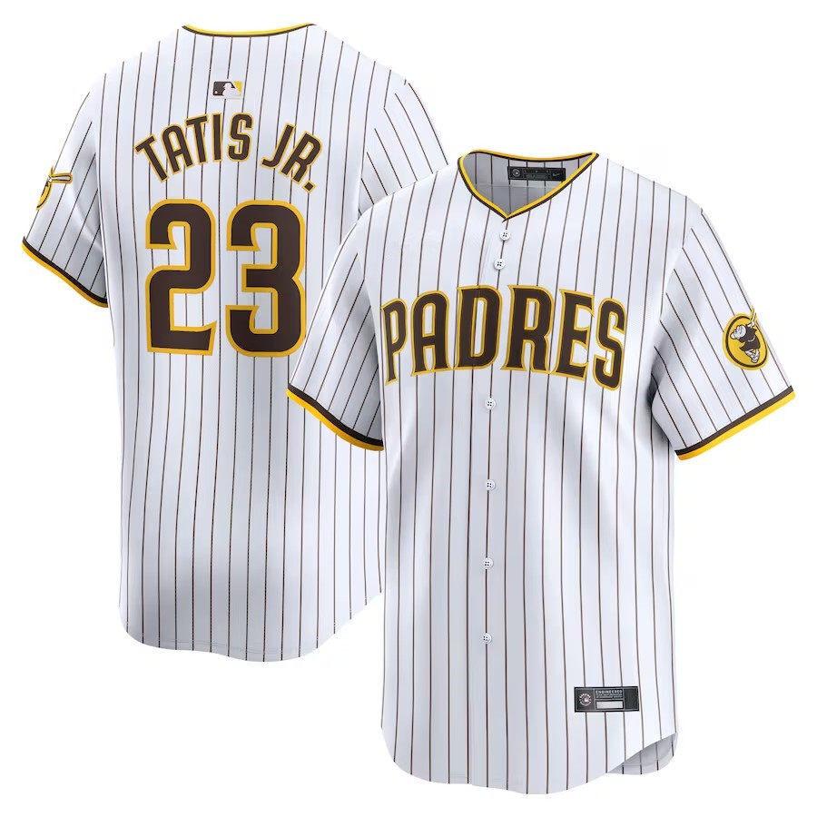 San Diego Padres 23 Tatis Jr. Trikot – Atmungsaktives Schnelltrocknendes Baseballtrikot