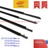 Burletes para Cristales de Puertas Delanteras y Traseras para Toyota Camry (75710-06100, 75730-06100)