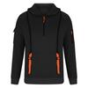 2025 Hot-Selling Men's Sporty Hoodie Set with Arm Pocket and Zipper