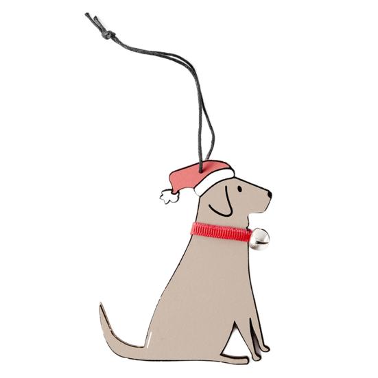 

Рождественское украшение для елки, широкое применение, товары для дома, рождественские украшения, Рождественская елка, собака, деревянный орнамент, Рождественский кулон G