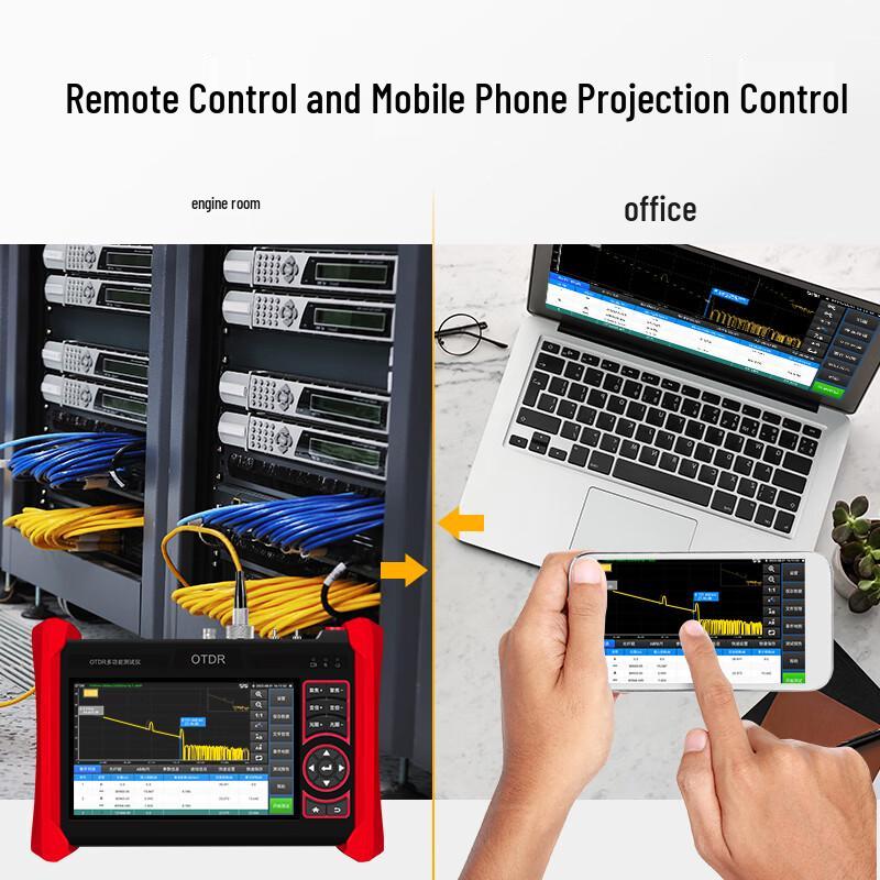 Netlink OTDR Fiber Optic Fault Detector