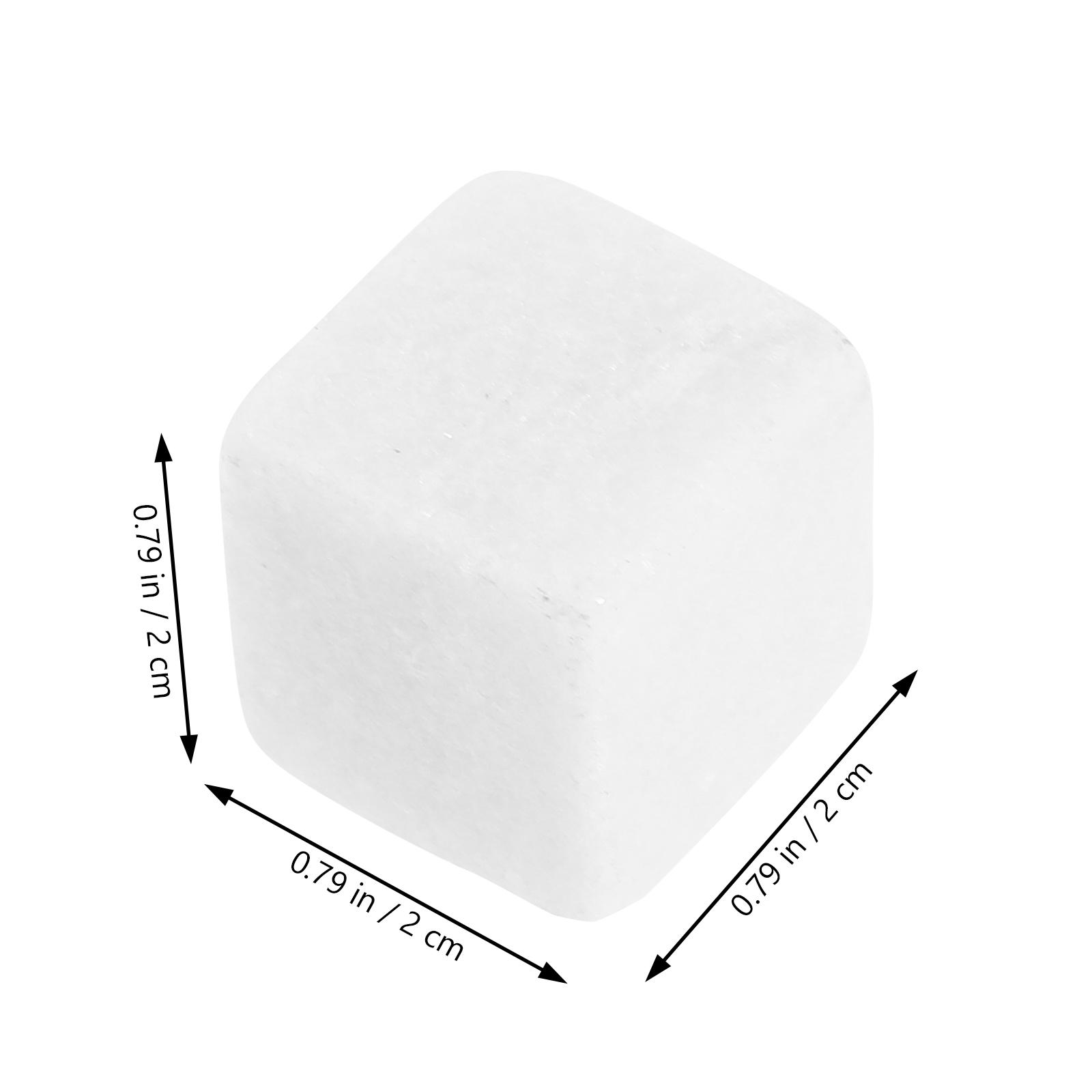 

12 шт. Камни для заморозки виски Многоразовые Охлаждение для напитков Серые Охлаждение напитков белый