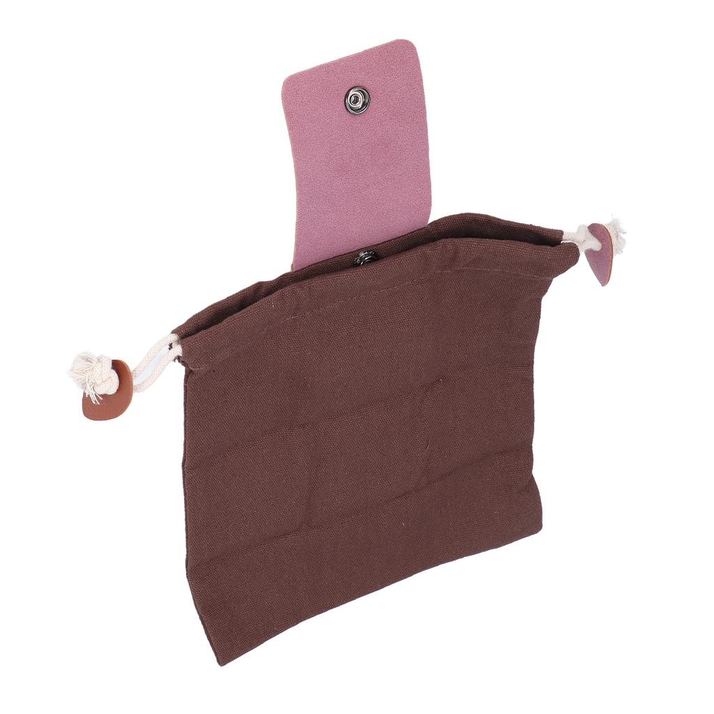Foraging Bag Buckle Design 2 Pounds Load Lightweight Portable Canvas Material Foldable Practical