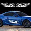 2 Stück Auto Seiten Tür Aufkleber Vinyl Folie Auto Grafiken Adler DIY Abziehbilder Wasserdicht Automobil Dekoration Auto Tuning Zubehör