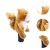 Golf Wood Headcover Cute Scratch Resistant Club Keepsake Golf Club Head Cover for Birthdays Sports Golf Courses Practice Golfer