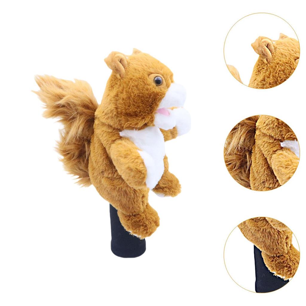 Golf Wood Headcover Cute Scratch Resistant Club Keepsake Golf Club Head Cover for Birthdays Sports Golf Courses Practice Golfer