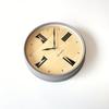 KATOMOKU muku clock 17 gray wall clock continuous second hand km-118GRRC 306mm (radio clock)