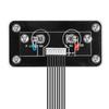 Desktop Computer Switch External Power Switch Power Button+Restart Button PC Case Power Supply Button