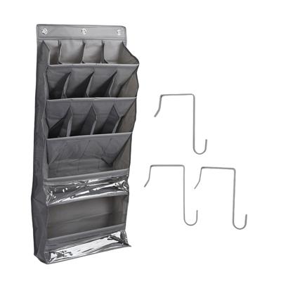 Over The Door Shoe Bag Breathable Space Saving Hanging Storage Holder with Pockets Hanging Shoe Rack for Closet Multi