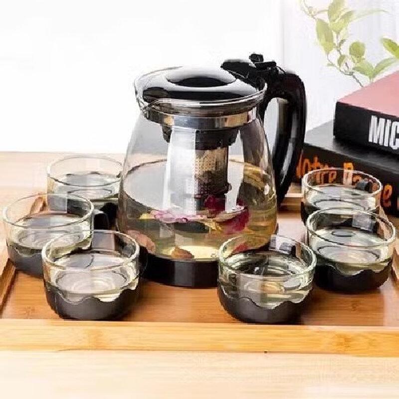 1000ML High-Temperature Resistant Glass Teapot