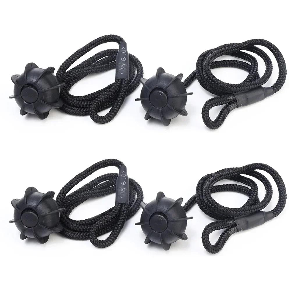 4/2 Stück Kofferraum-Lanyard-Befestigungsclip Gepäckablagen-Schnurclips Halter Schwenkaufhänger 1M6867574A für VW GOLF MK5 MK6 5 6 Verstauen Aufräumen