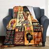 Celebrate your 40th birthday with blankets in various styles and made of comfortable materials for All Occasions Modern Suitable Relatives Y38