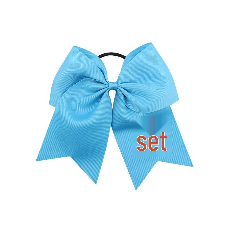 Haochuan 560 World Cup Rugby Swallowtail Bow Hair Tie for Kids