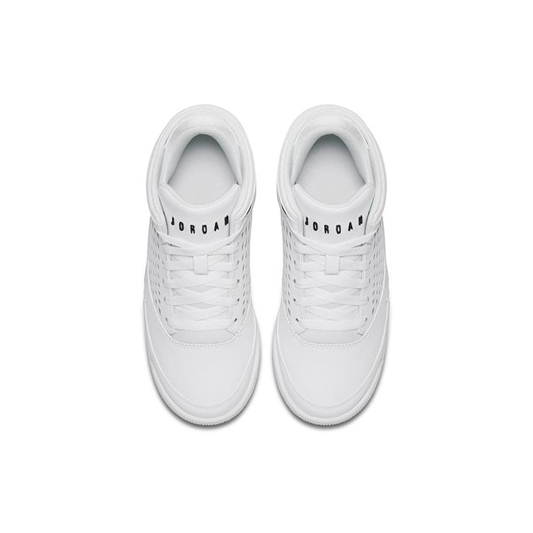 Jordan Flight Origin 4 White Black GS 921201-100