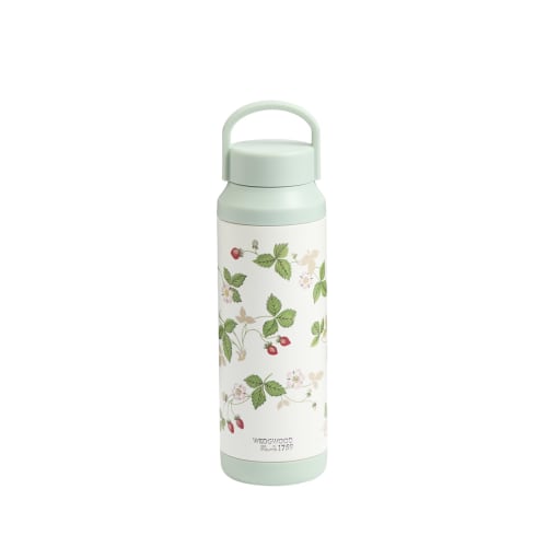 [Officially Imported] Wedgwood Wild Strawberry Thermos, 500ml, Insulated Water Bottle, 1078322