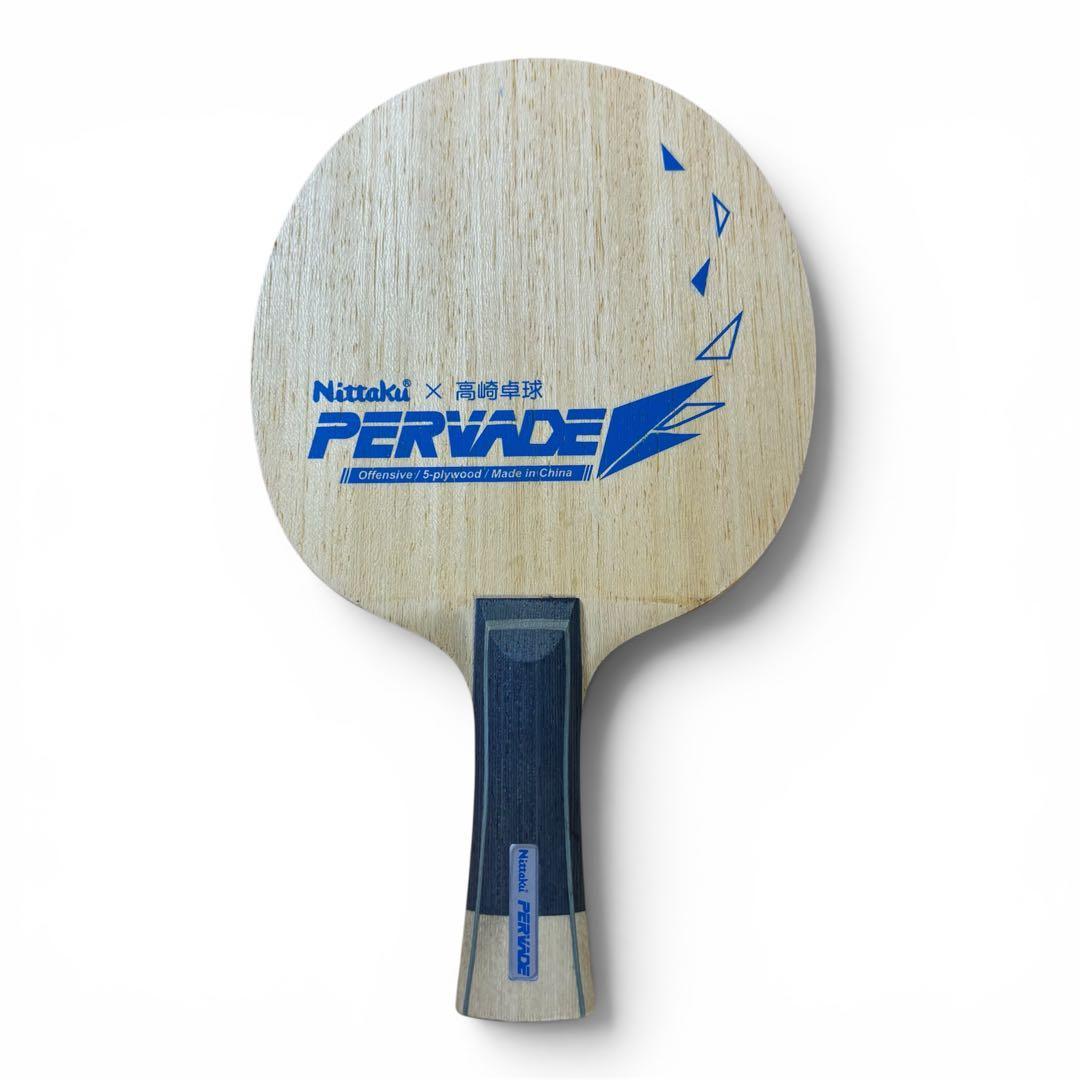 Used [Nittaku x Takasaki Table Tennis] Nittaku PERVADE Table Tennis Racket 5 Piece Edition