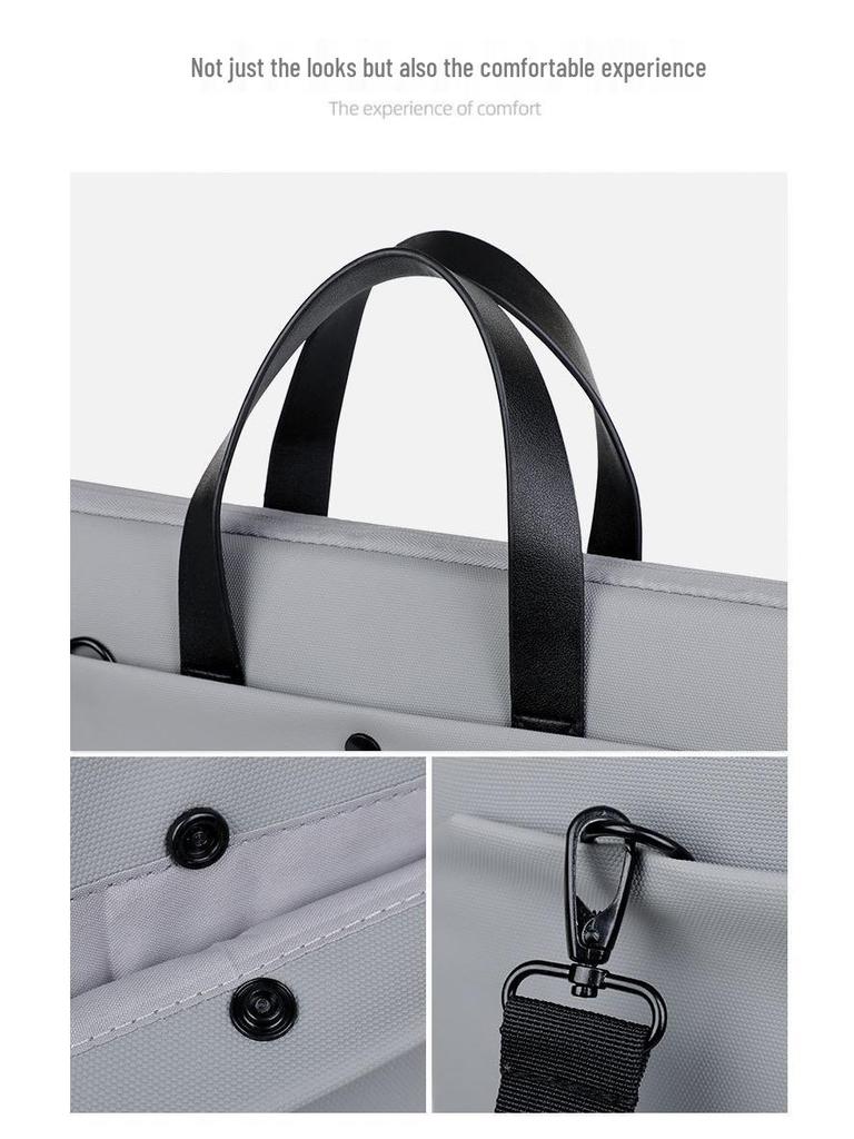 2025 Fashion Men's & Women's Lightweight Water-Repellent Briefcase Backpack with Large Capacity